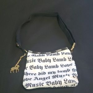 LeSportsac L.a.m.b. Gwen Stefani White Black Nyl